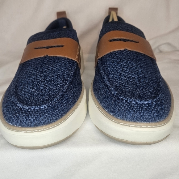 Cole Haan GrandPrø Blue Topspin Stitchlite™ Penny Loafers Sz 11 NWT - Picture 4 of 12